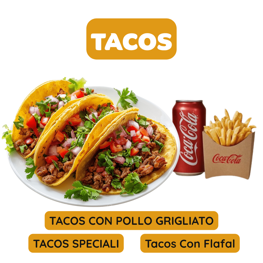 Tacos con Pollo Grigliato